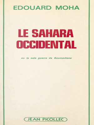 cover image of Le Sahara occidental